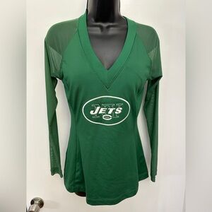 NFL Team Apparel | NWOT NY JETS Green Long Sleeve Women's Medium Fan Tee